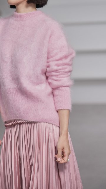 Alma Fur Cashmere Pinkの画像