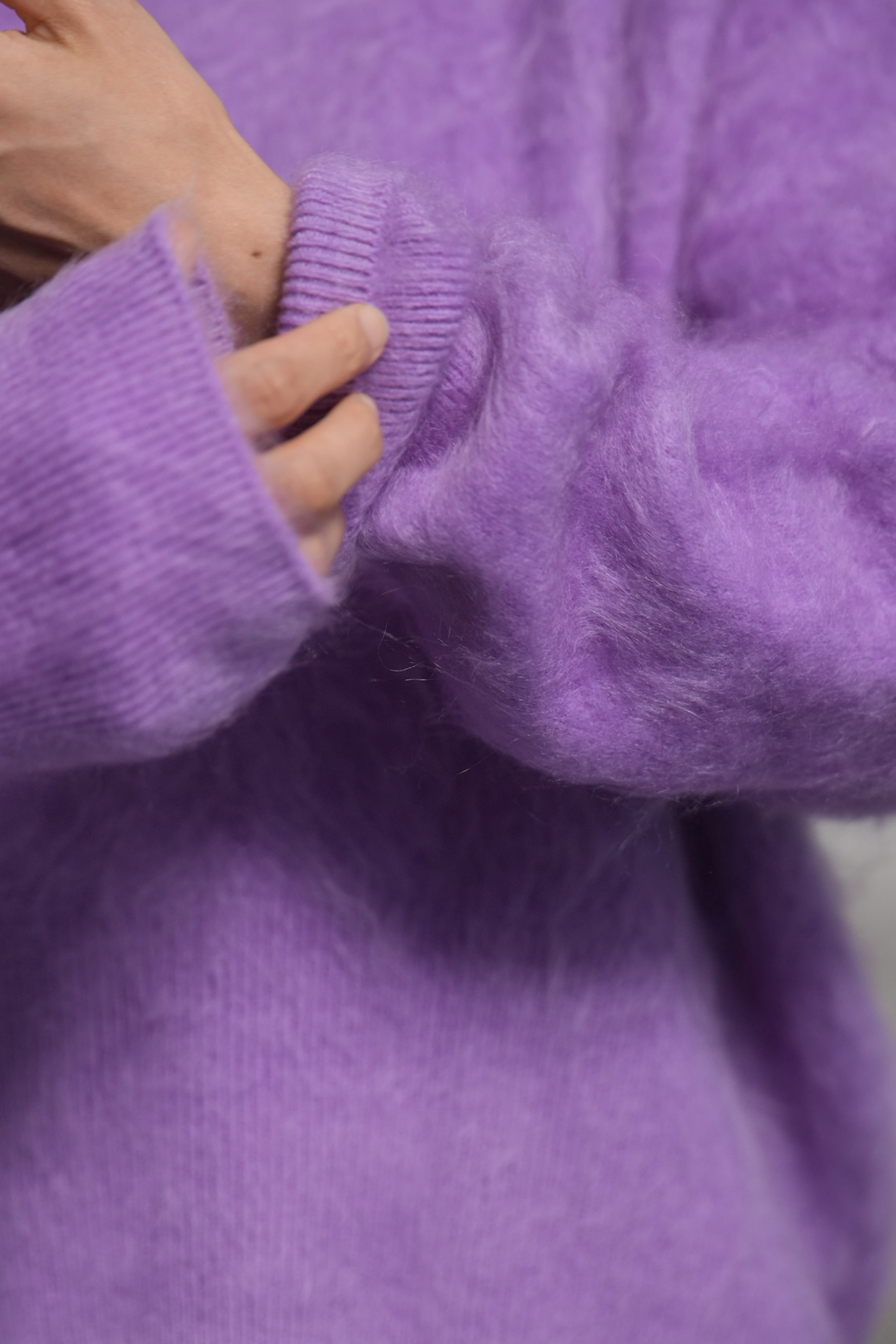 Alma Fur Cashmere Lilacの画像