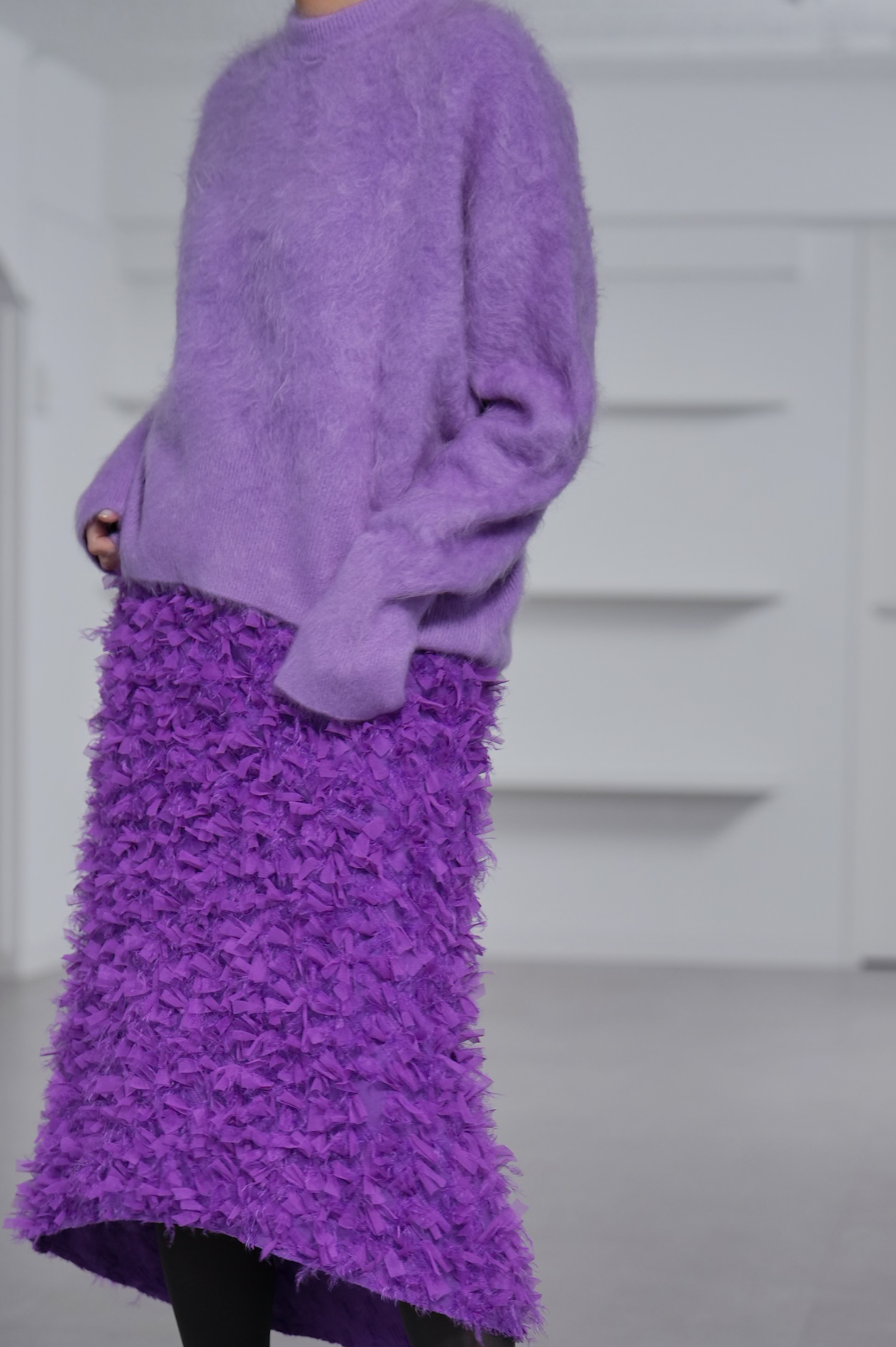 Alma Fur Cashmere Lilacの画像