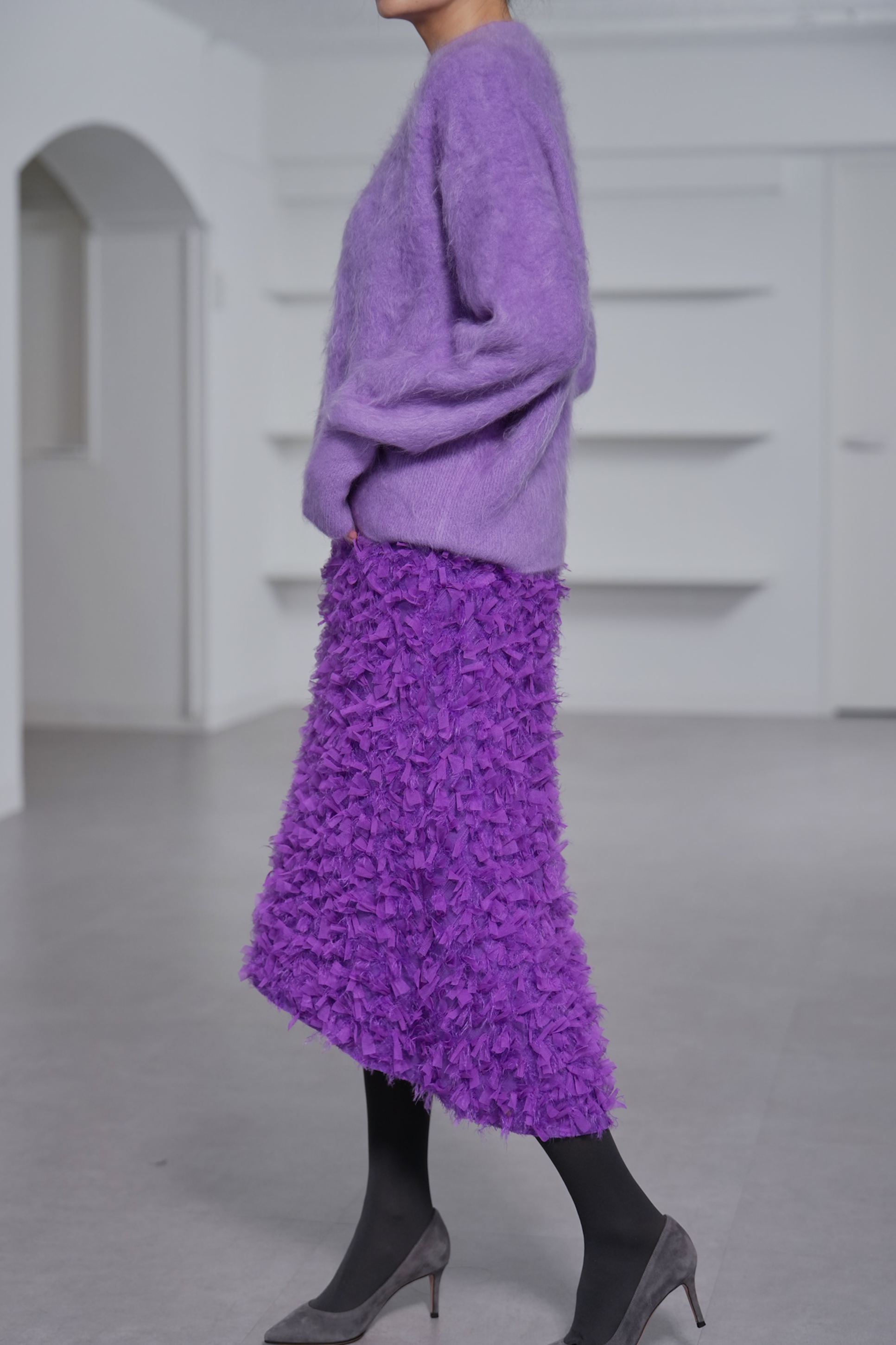 Alma Fur Cashmere Lilacの画像