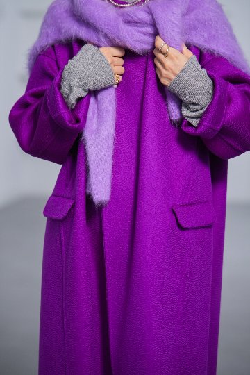 Alma Fur Cashmere Lilacの画像