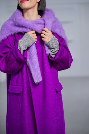 Alma Fur Cashmere Lilacの画像