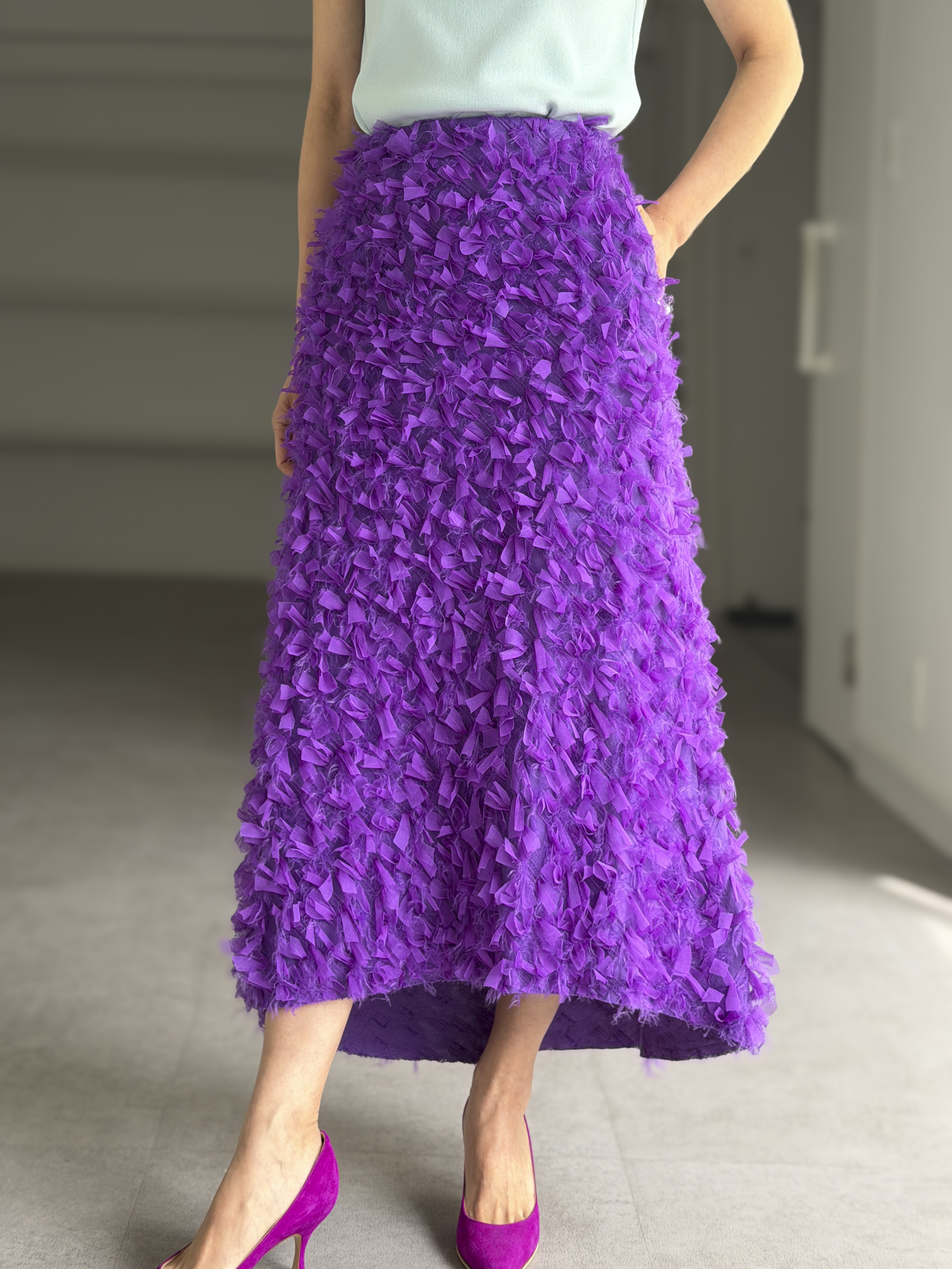 Odile Feather Grapeの画像