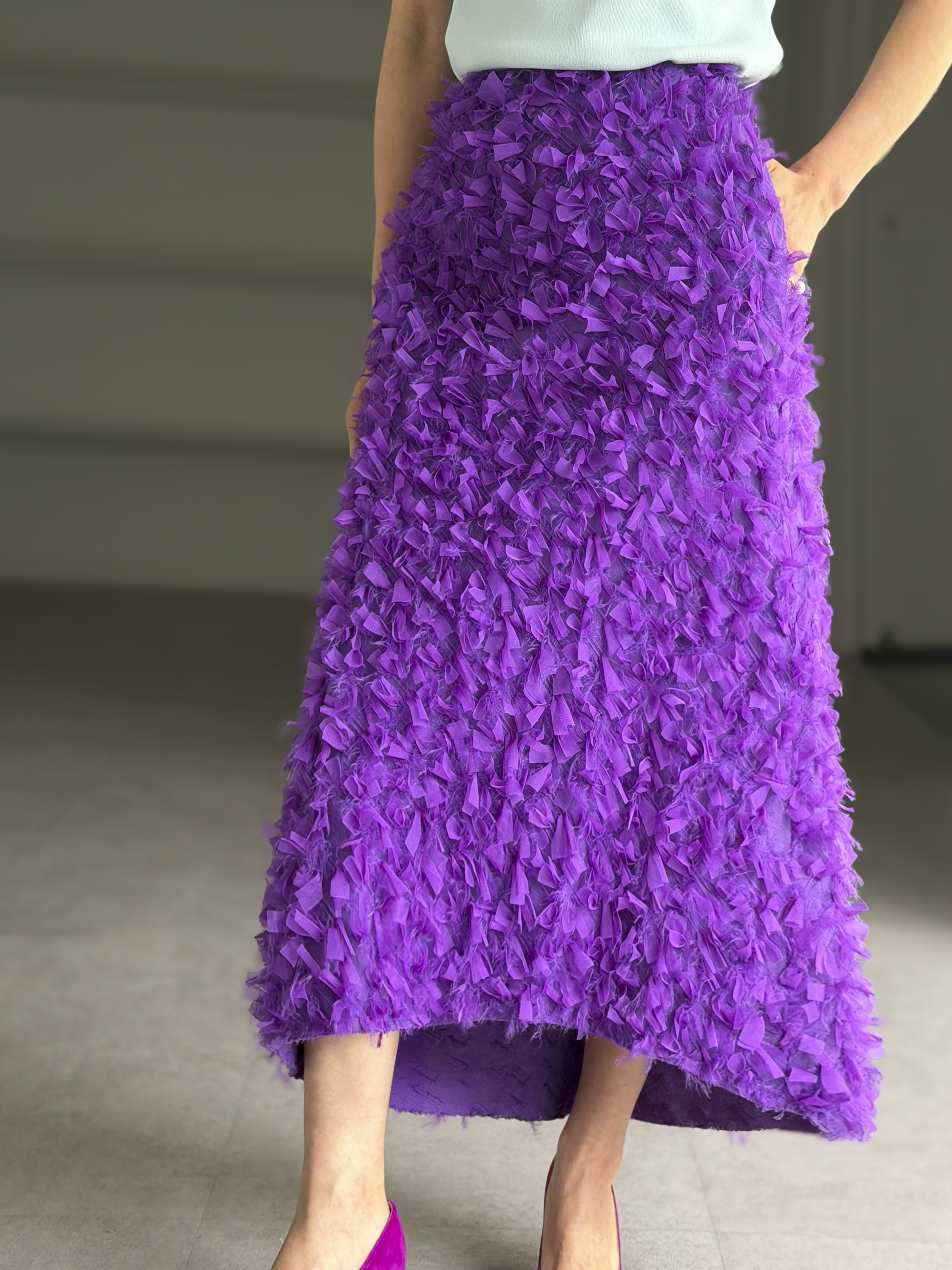 Odile Feather Grapeの画像