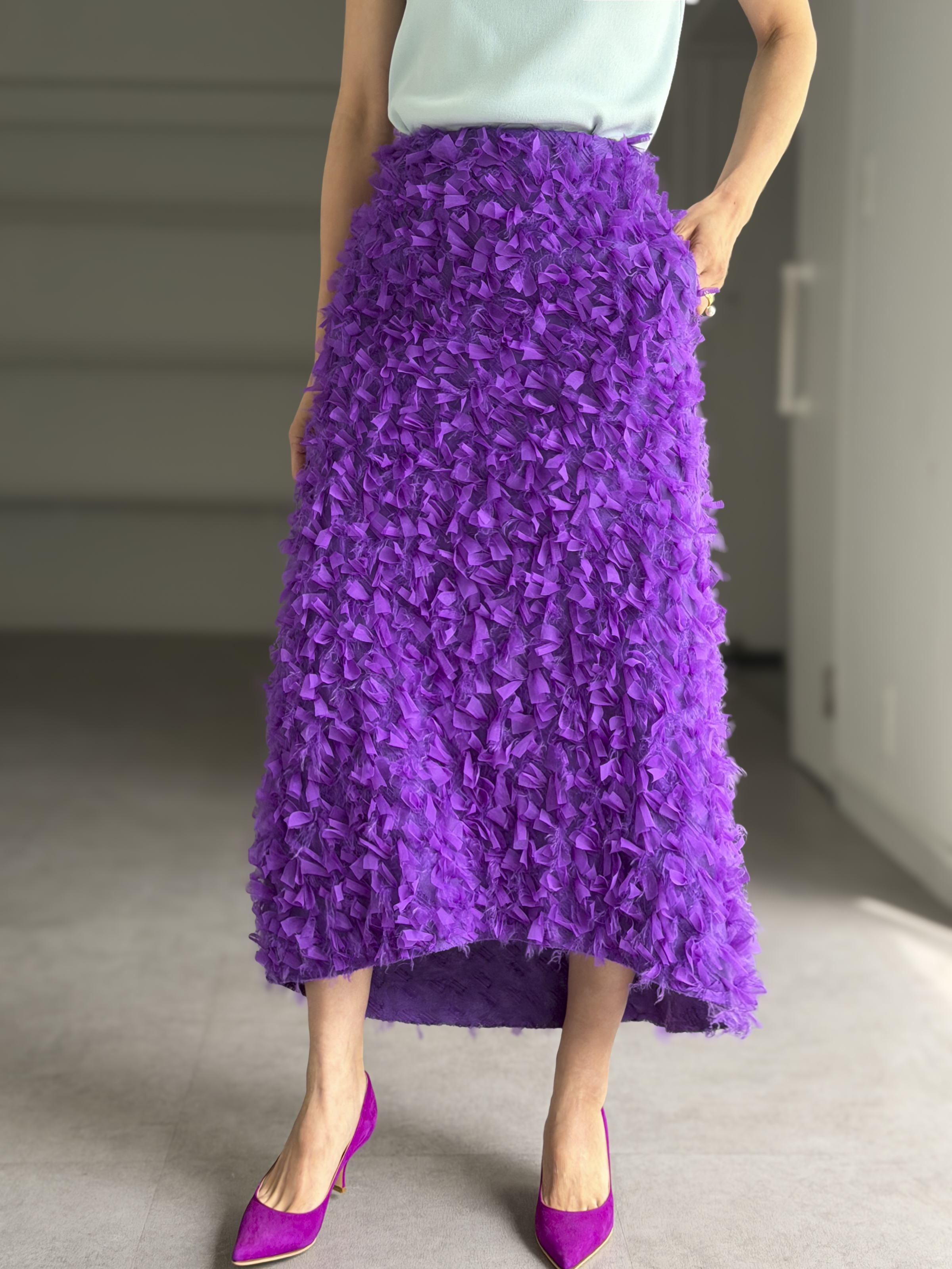 Odile Feather Grapeの画像