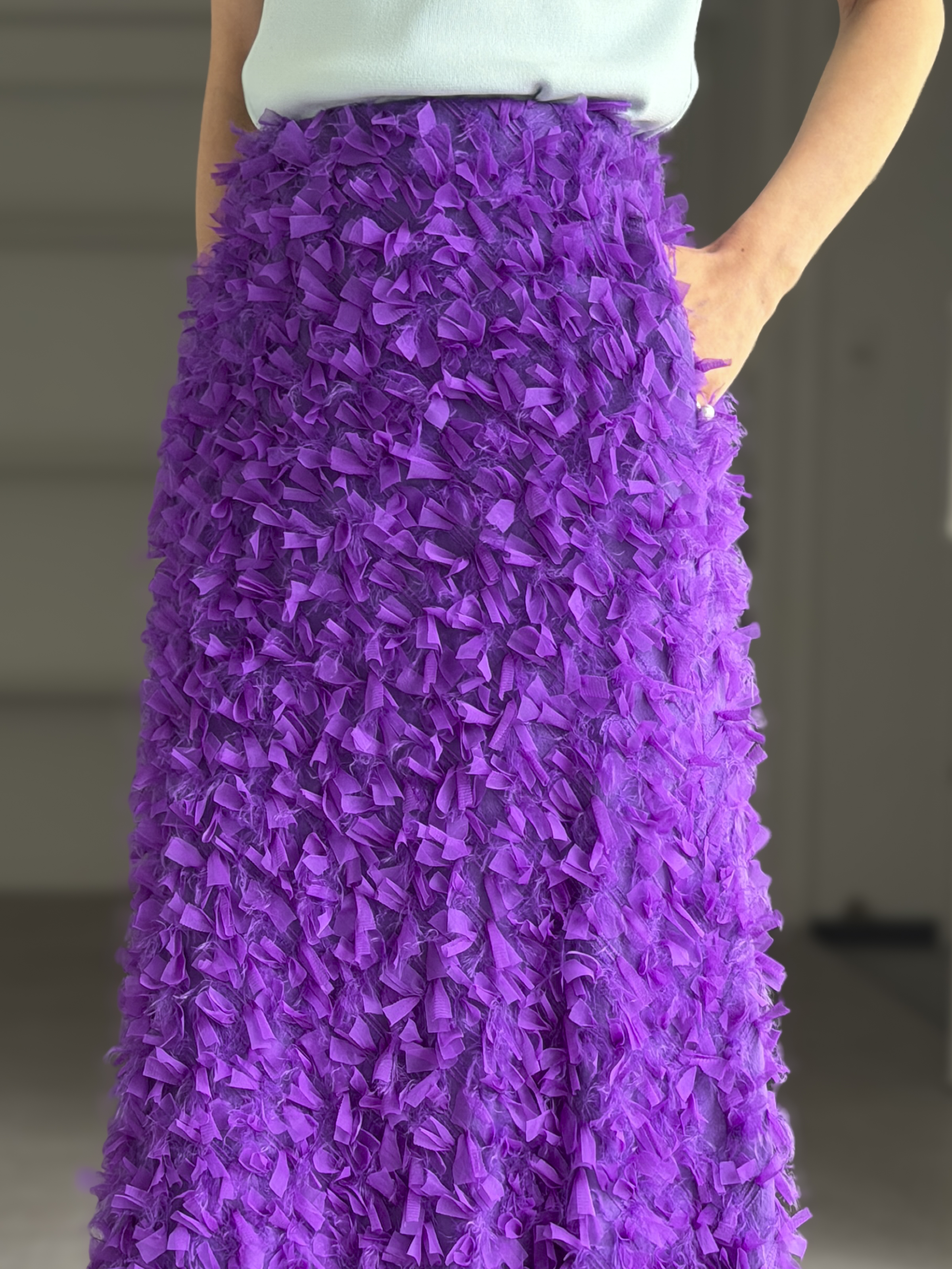 Odile Feather Grapeの画像