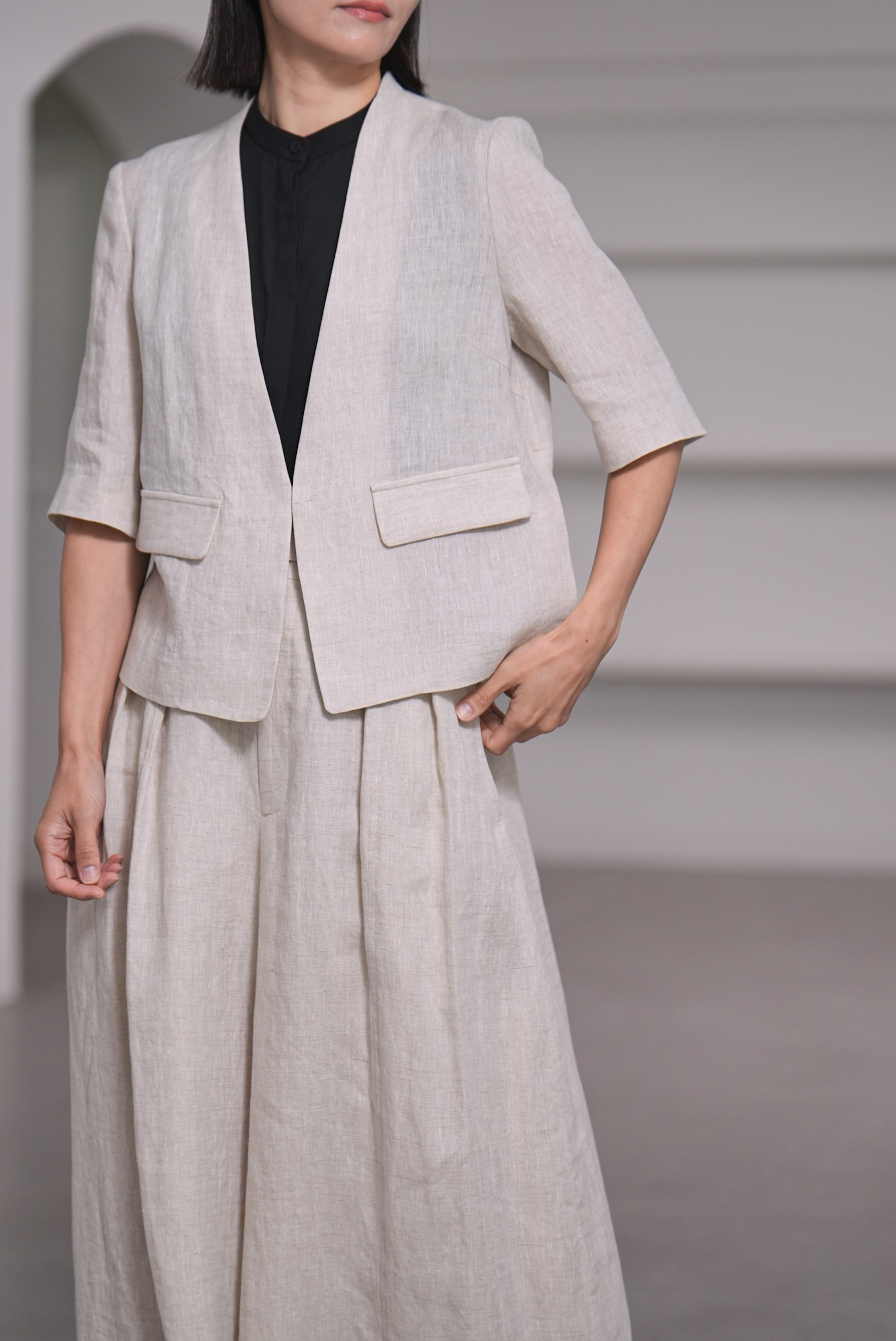 【4月上旬-5月上旬デリバリー予定】Len Linen (全3色)の画像