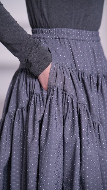 Eleanor Twinkle Dot Grayの画像