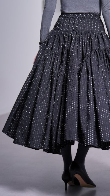 Eleanor Twinkle Dot Blackの画像
