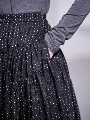 Eleanor Twinkle Dot Blackの画像