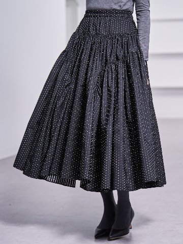Eleanor Twinkle Dot Blackの画像