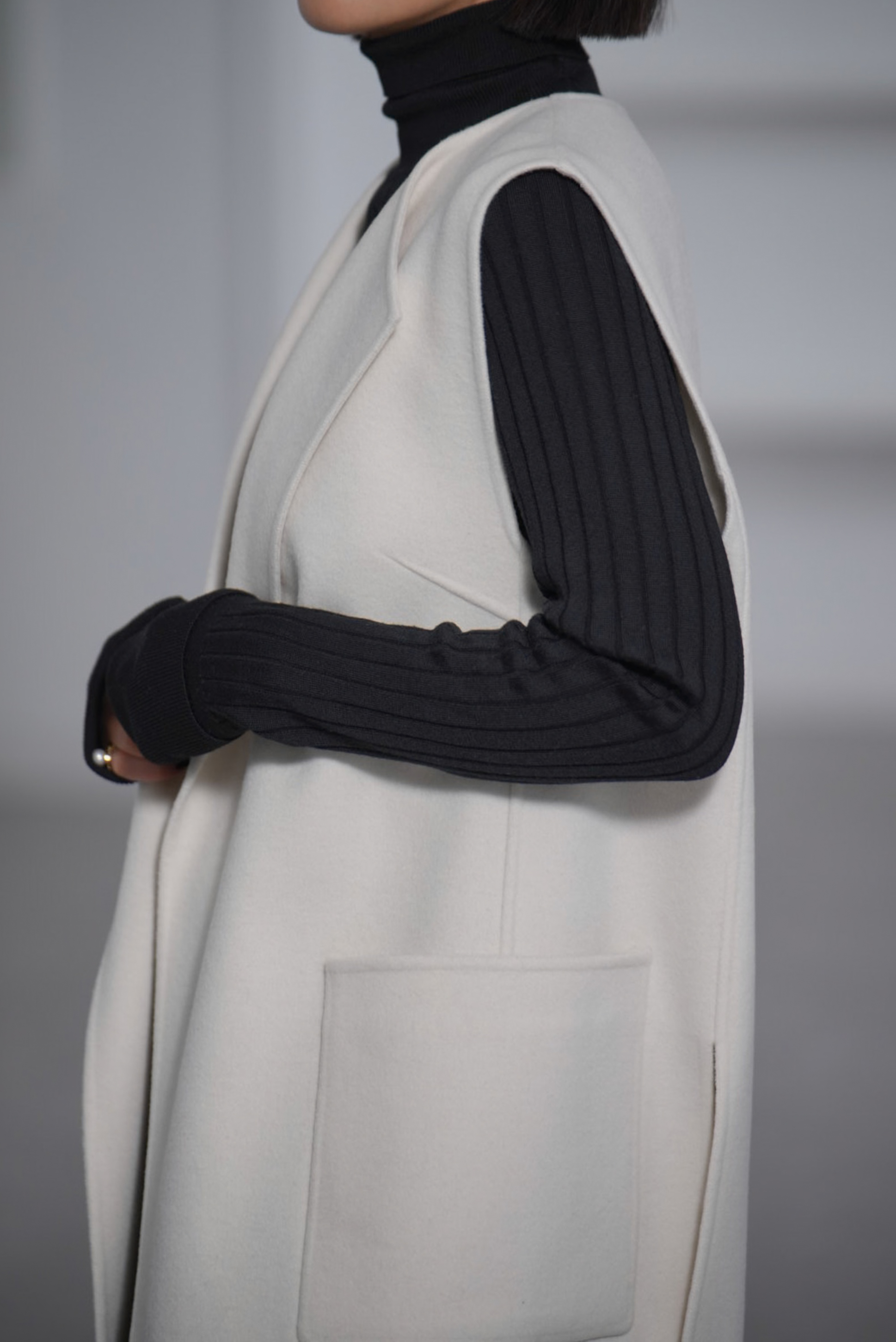 Nikita Wool Cashmere Off Whiteの画像