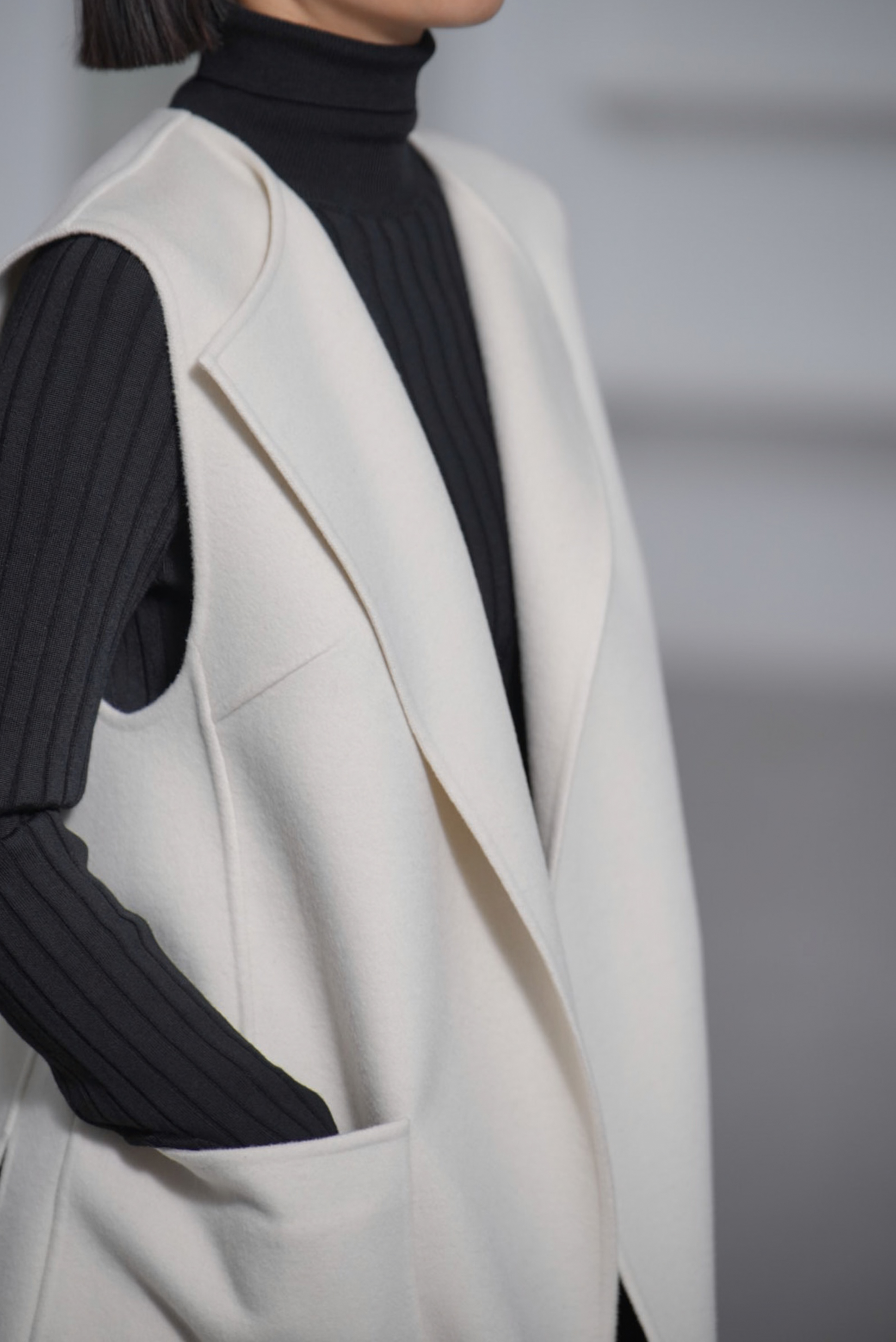 Nikita Wool Cashmere Off Whiteの画像