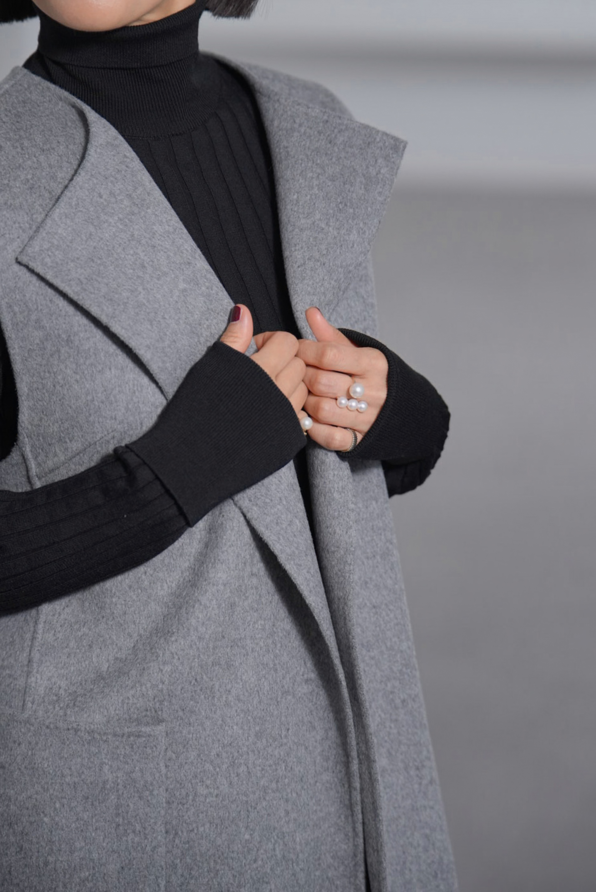 Nikita Wool Cashmere Grayの画像