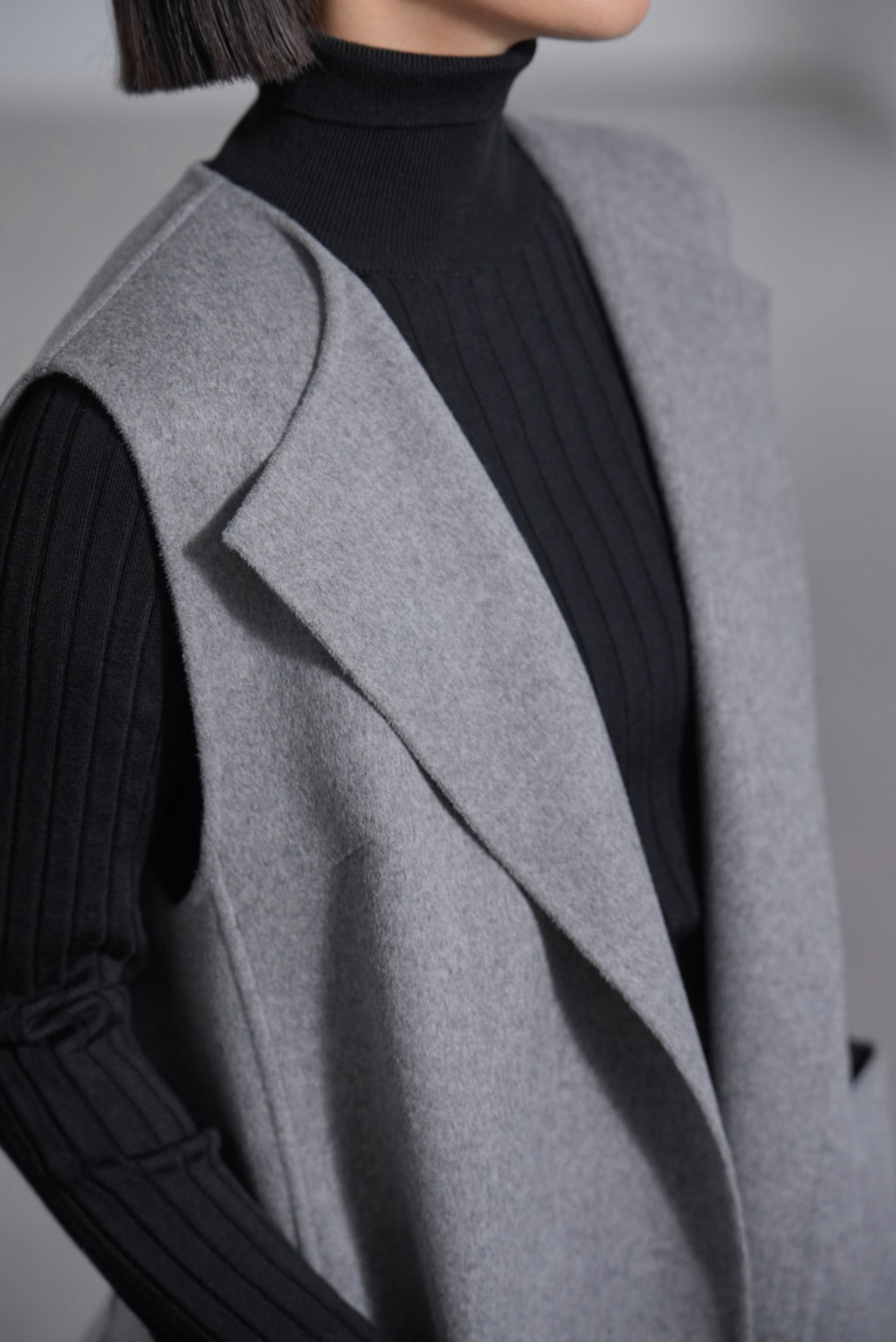 Nikita Wool Cashmere Grayの画像