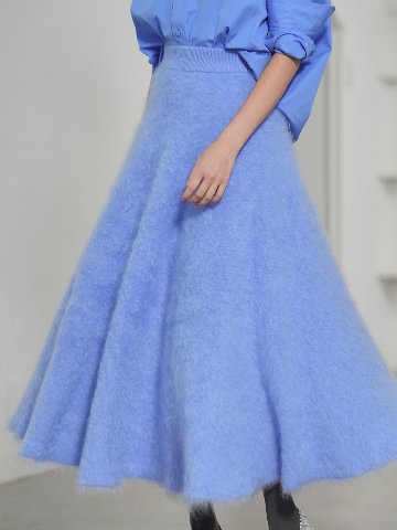 Tate Fur Cashmere SaxeBlueの画像