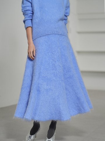 Tate Fur Cashmere SaxeBlueの画像