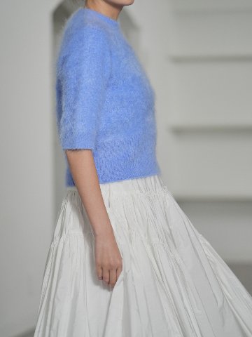 Darcy Fur Cashmere SaxeBlueの画像