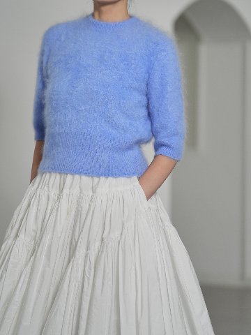 Darcy Fur Cashmere SaxeBlueの画像