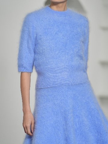 Darcy Fur Cashmere SaxeBlueの画像