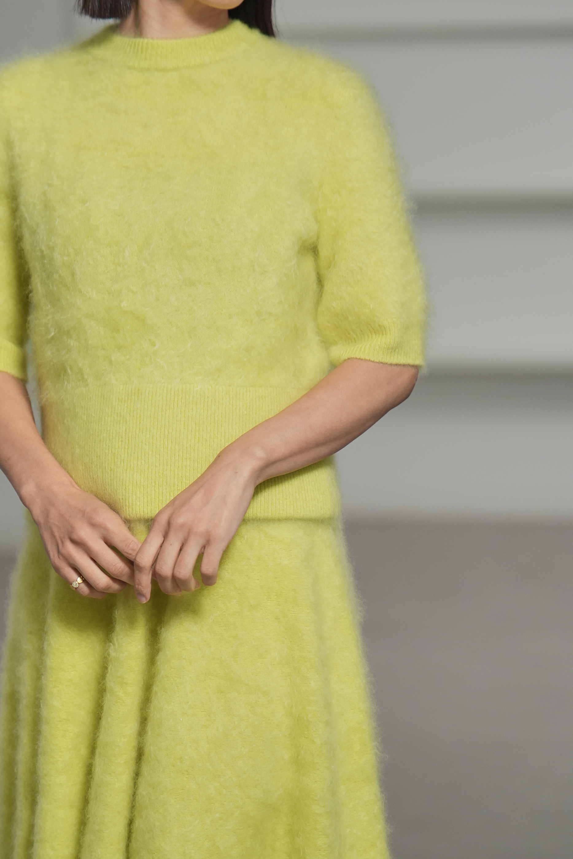 Darcy Fur Cashmere Yellowの画像