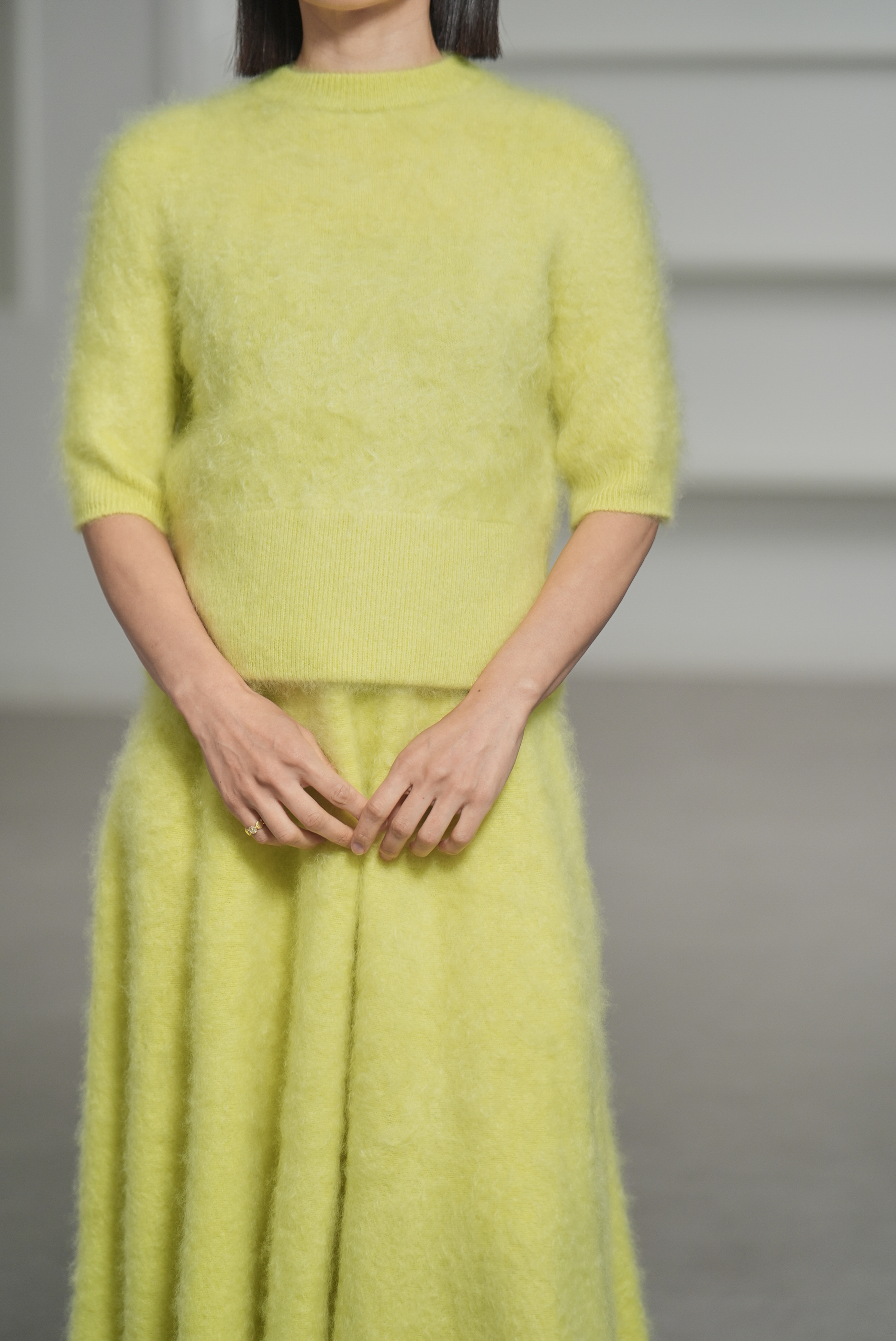 Darcy Fur Cashmere Yellowの画像