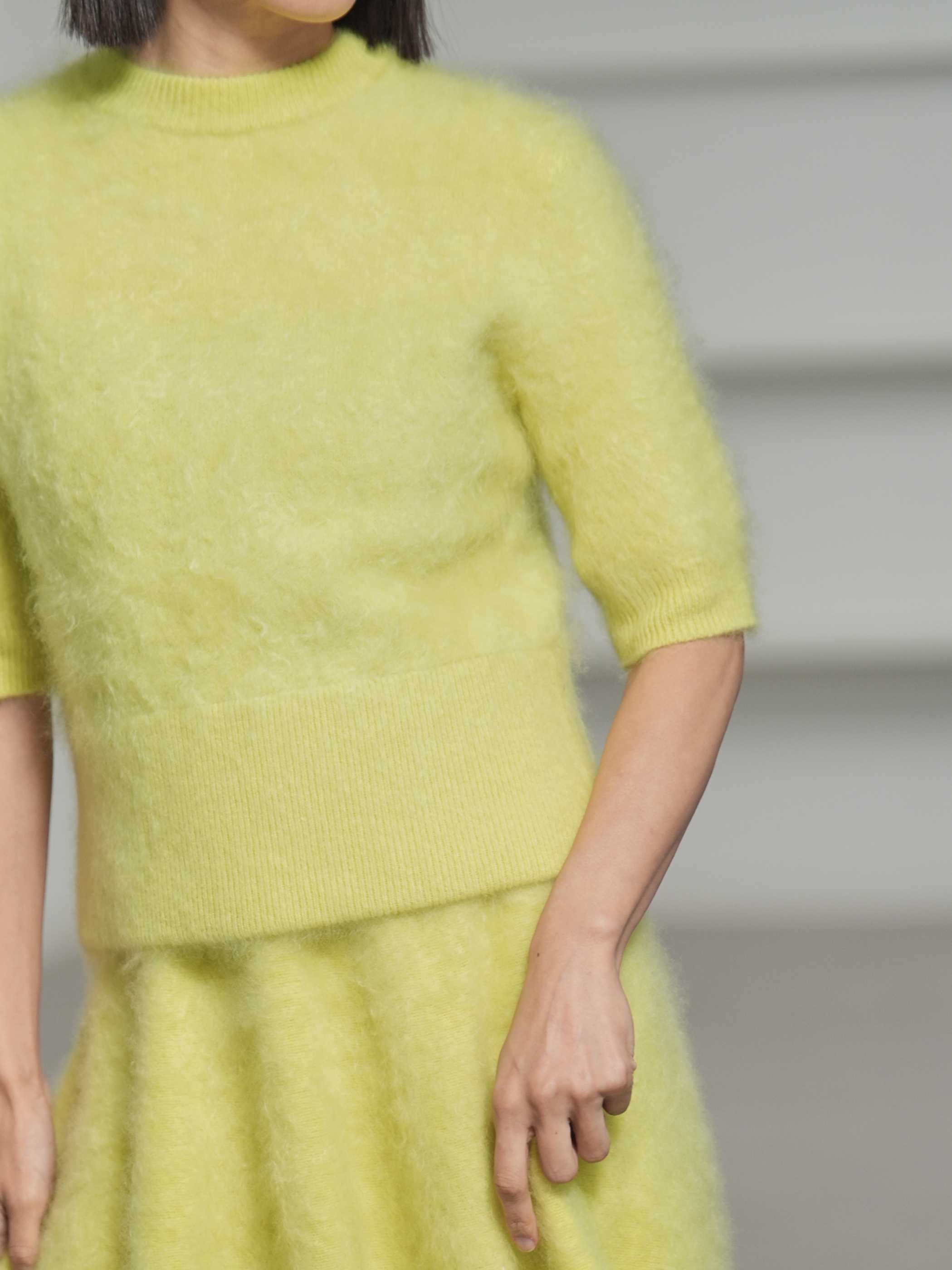 Darcy Fur Cashmere Yellowの画像