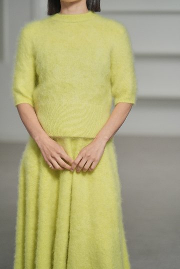 Darcy Fur Cashmere Yellowの画像