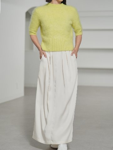 Darcy Fur Cashmere Yellowの画像