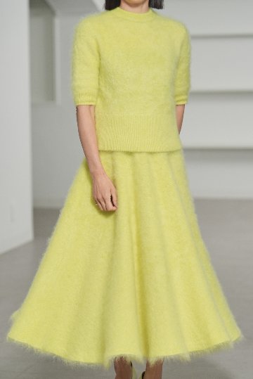 Darcy Fur Cashmere Yellowの画像