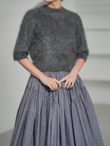 Darcy Fur Cashmere Charcoalの画像