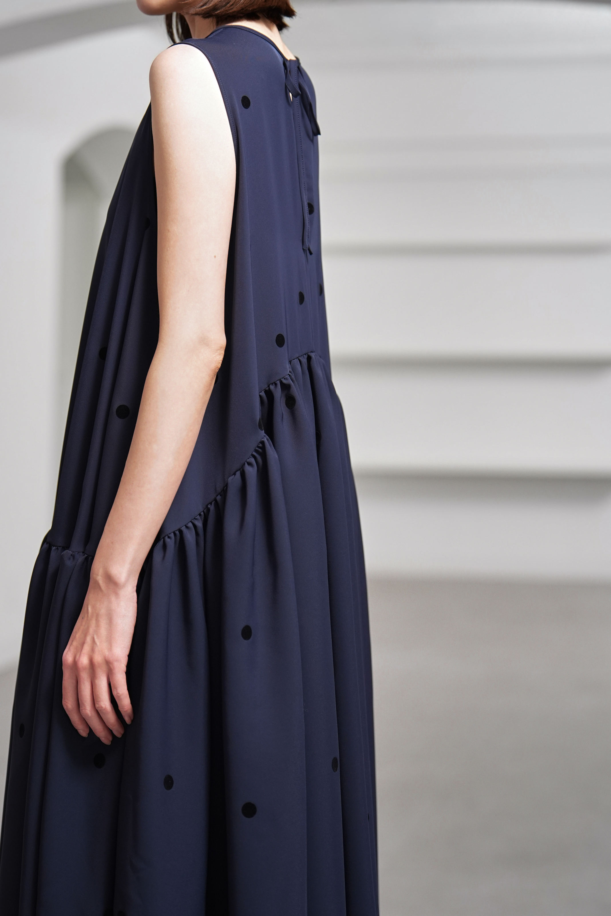 Nadia Dot Navy/Blackの画像