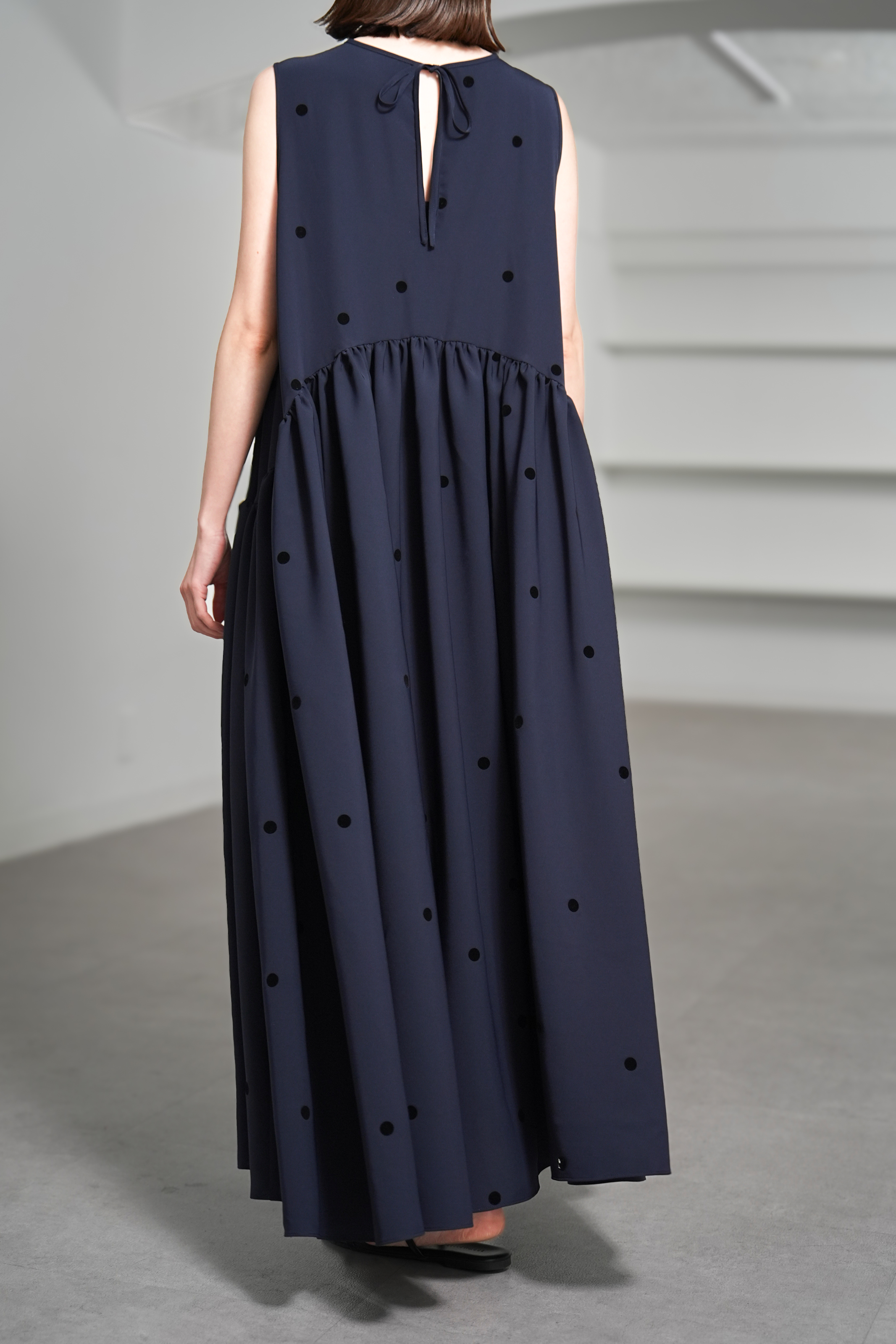 Nadia Dot Navy/Blackの画像