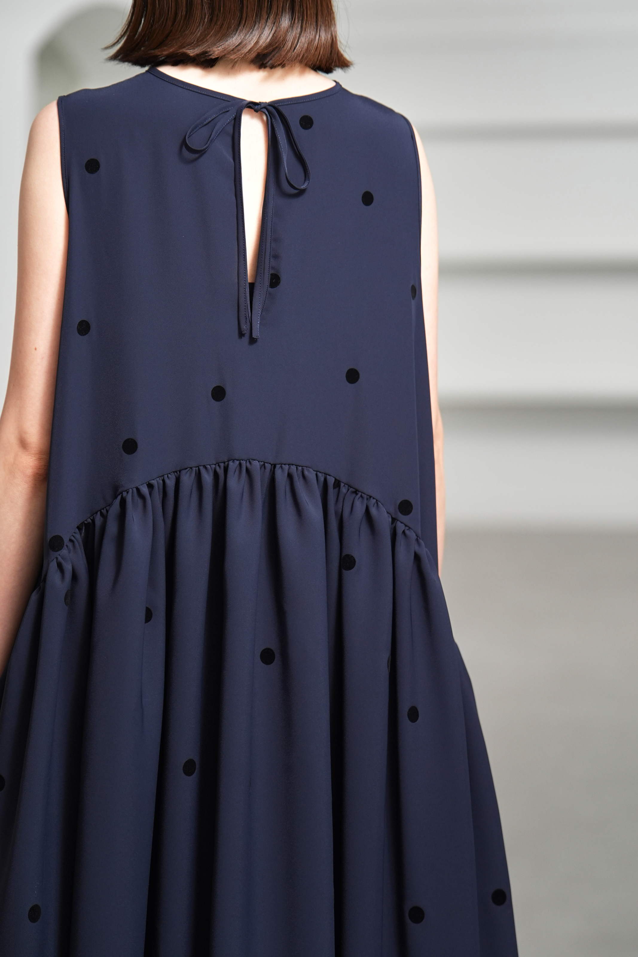 Nadia Dot Navy/Blackの画像