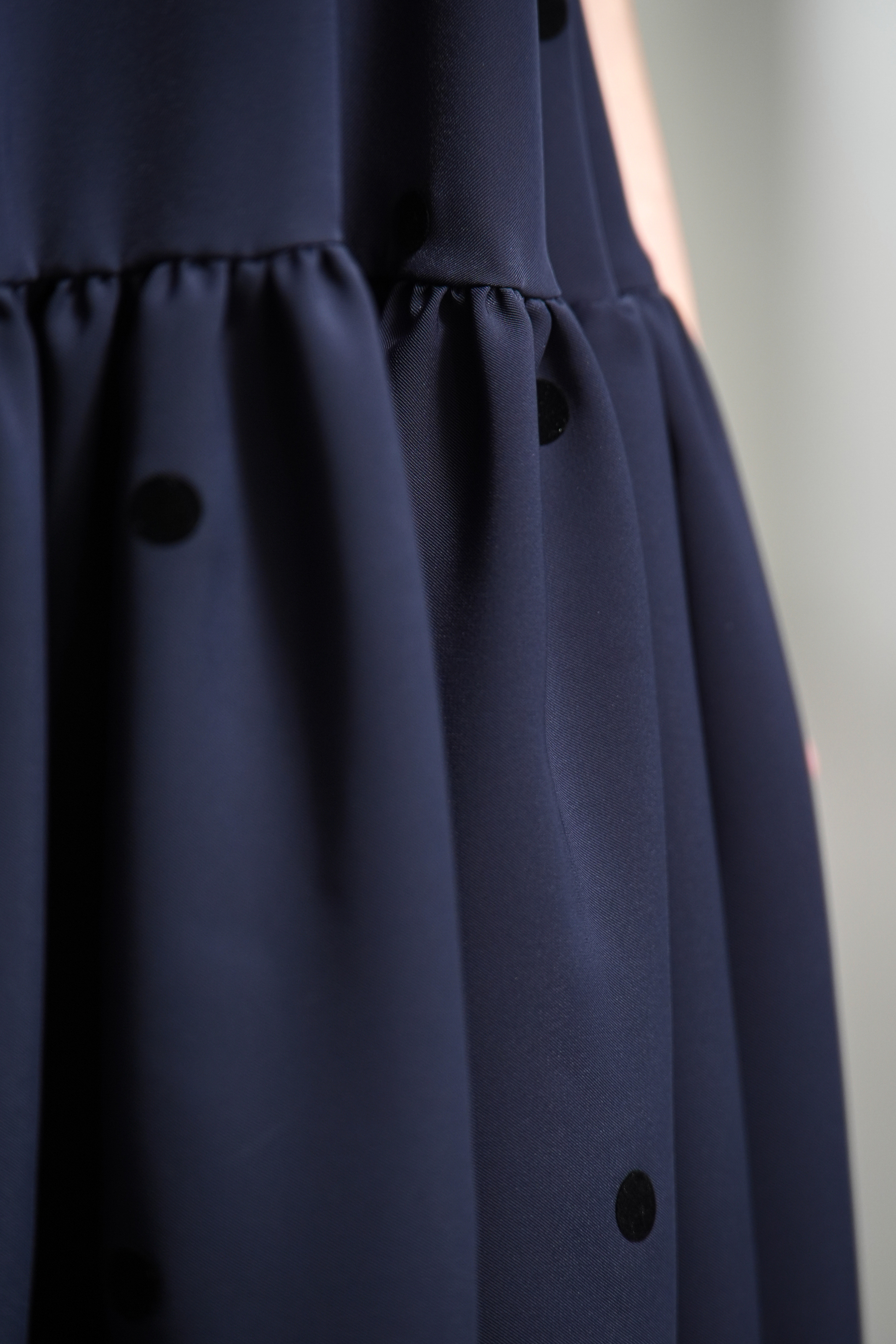 Nadia Dot Navy/Blackの画像