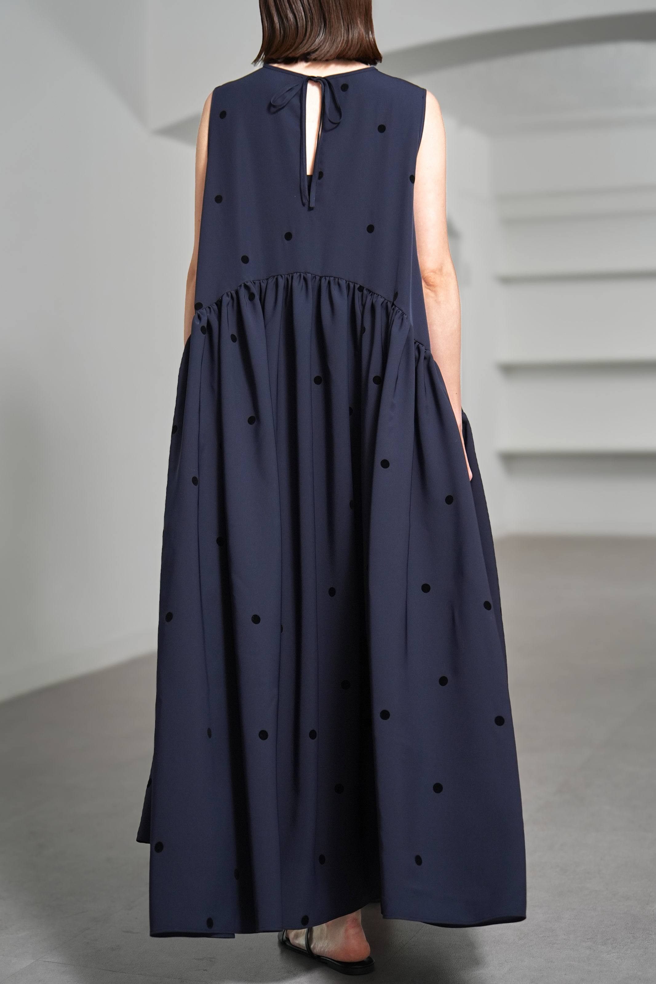Nadia Dot Navy/Blackの画像