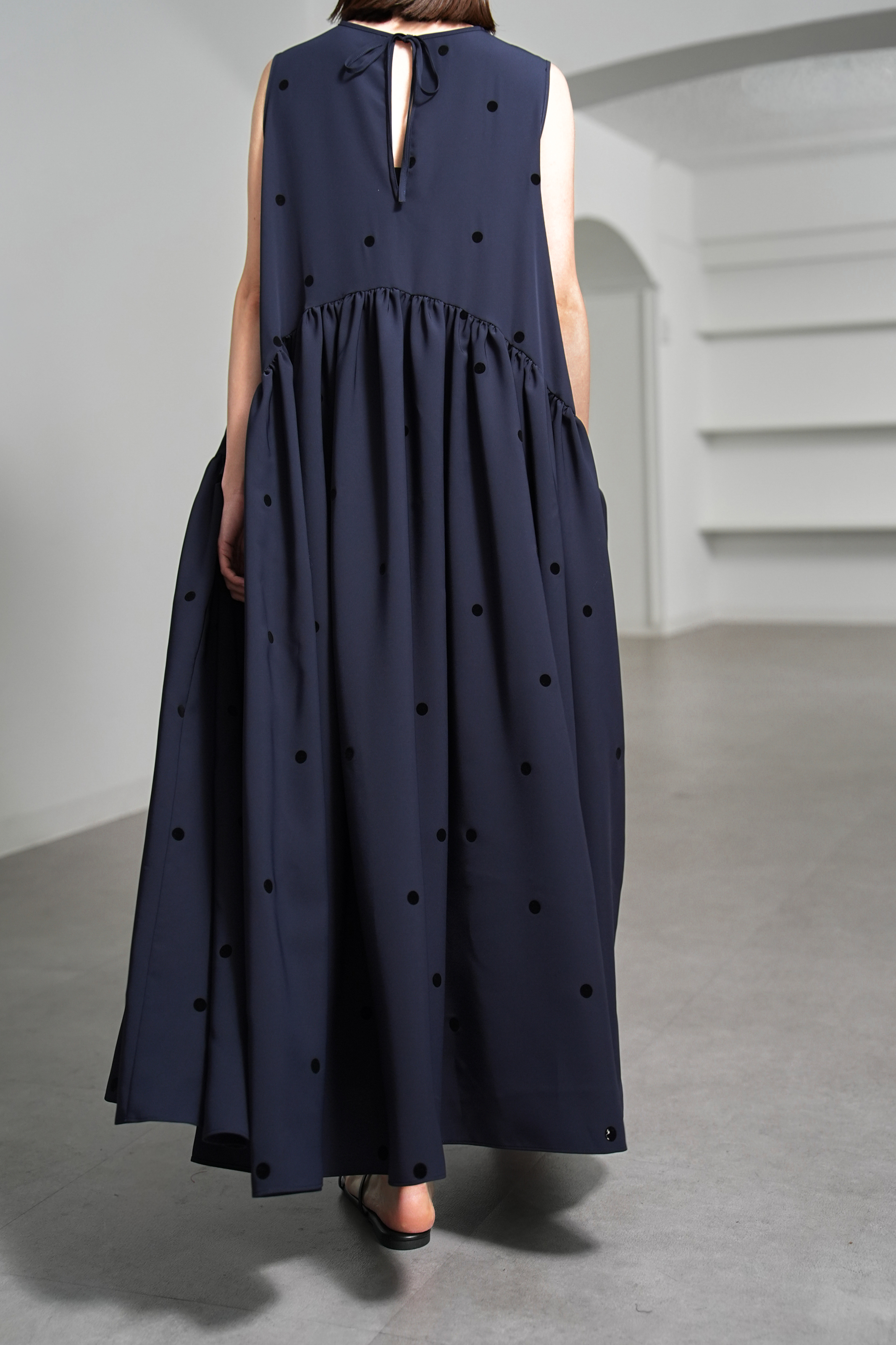 Nadia Dot Navy/Blackの画像