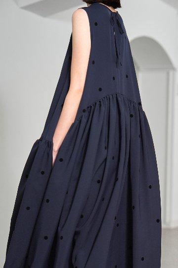 Nadia Dot Navy/Blackの画像
