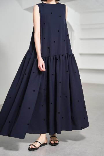 Nadia Dot Navy/Blackの画像