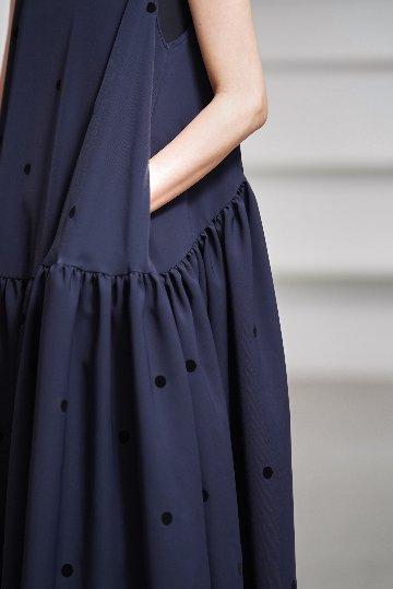 Nadia Dot Navy/Blackの画像