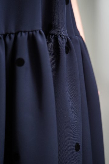 Nadia Dot Navy/Blackの画像