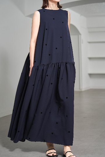 Nadia Dot Navy/Blackの画像