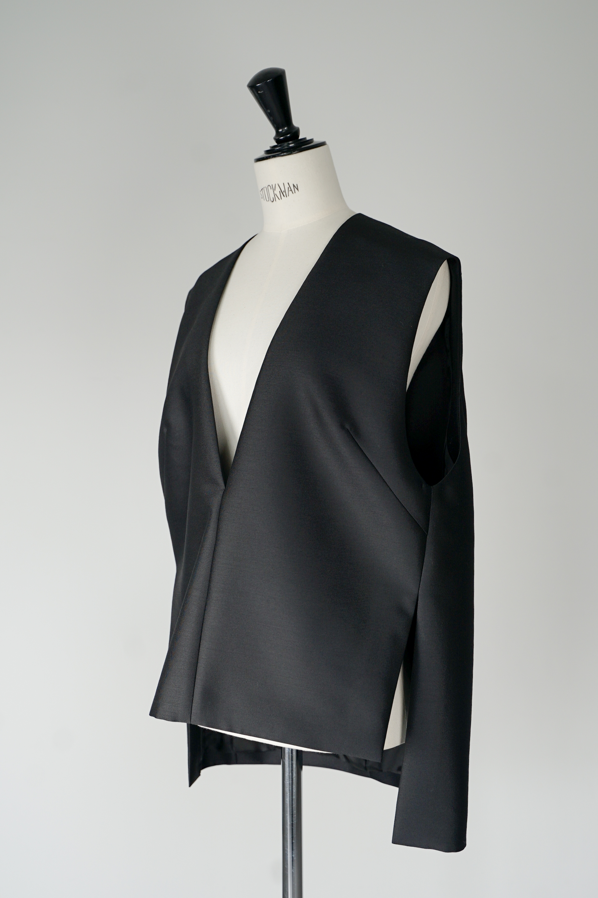 Mason Silk Wool Blackの画像