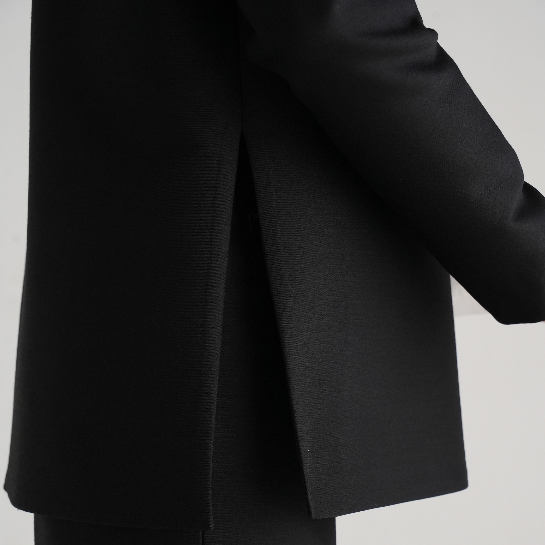 Glen Silk Wool Blackの画像