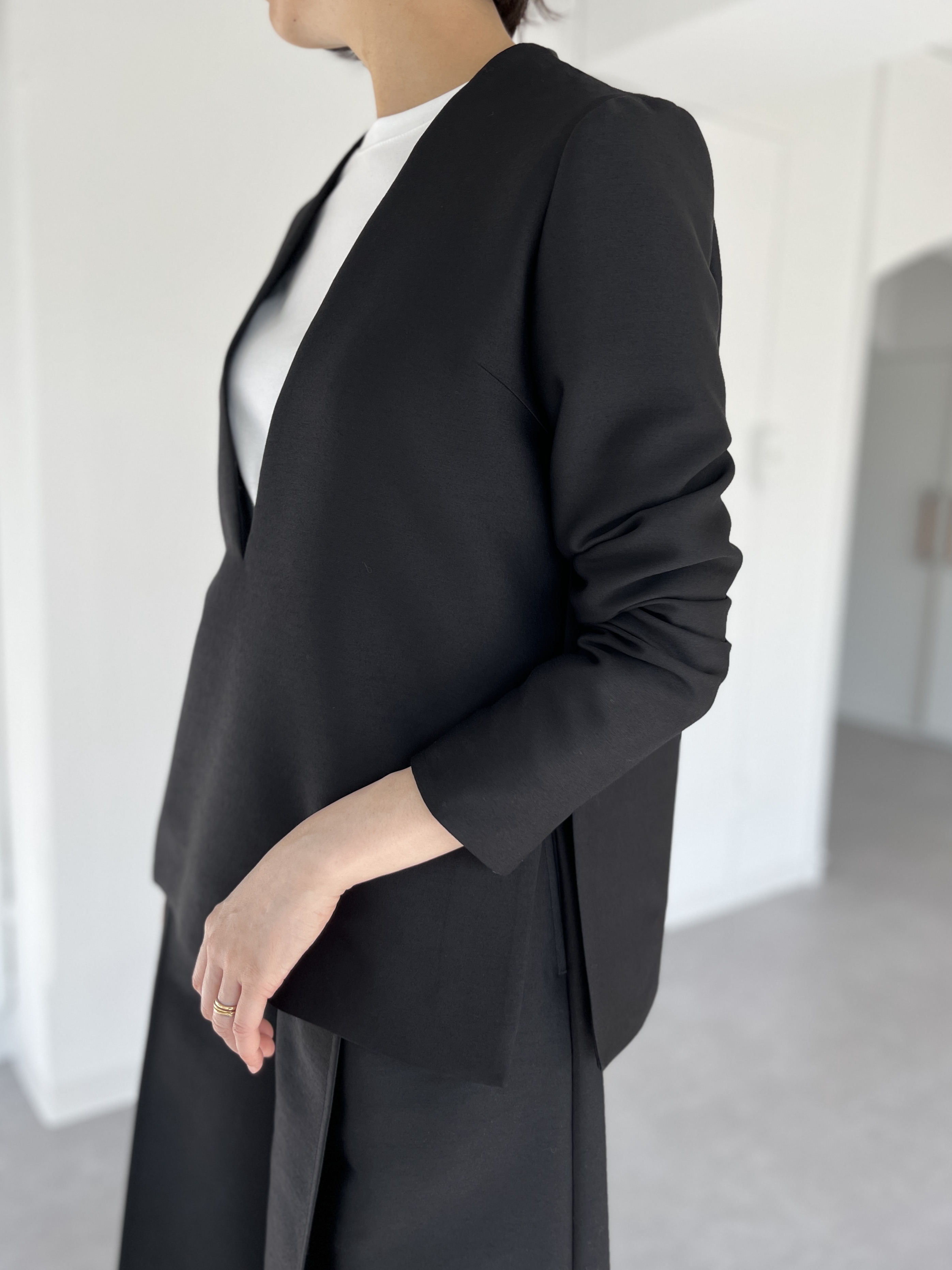 Glen Silk Wool Blackの画像