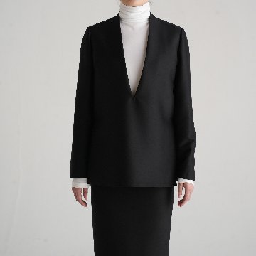 Glen Silk Wool Blackの画像