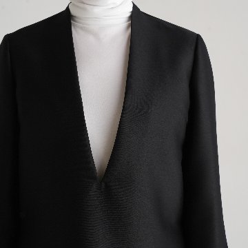 Glen Silk Wool Blackの画像