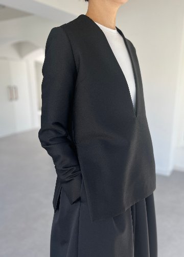 Glen Silk Wool Blackの画像