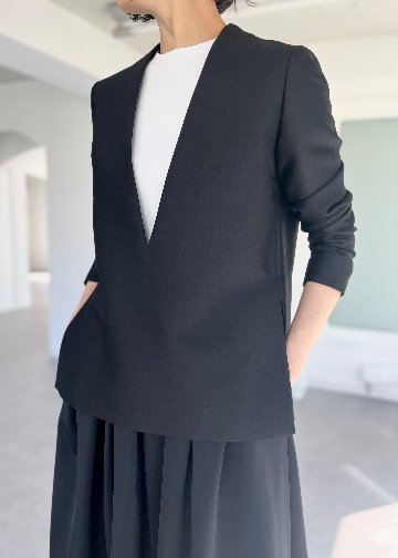 Glen Silk Wool Blackの画像