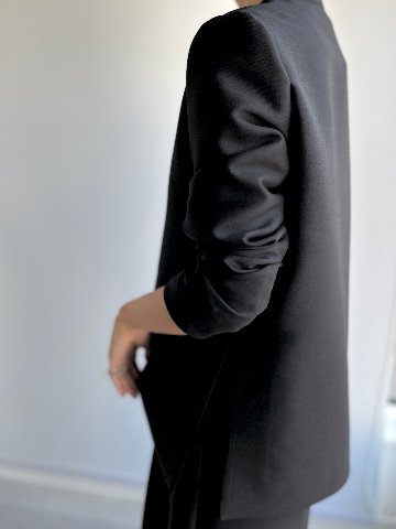 Glen Silk Wool Blackの画像